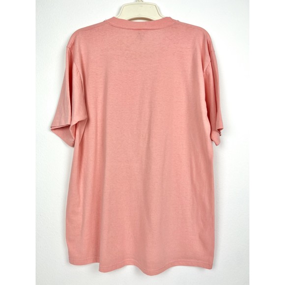 Dallas Skyline Pretty Pink Illustrative Womens Size X Large T-Shirt - Picture 3 of 6